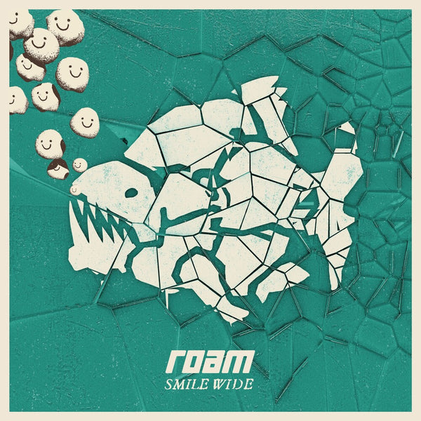 the album cover for Roam - Smile Wide [Colored Vinyl] (Grn)