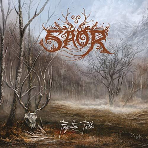 the album cover for Saor - Forgotten Paths
