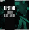 the album cover for Lifetime - Hello Bastards [Limited Edition Translucent Clear w/Black LP]