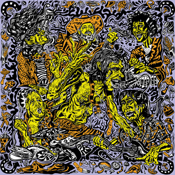 the album cover for Hickoids - All The World's A Dressing Room: Live in La.A. 08.24.2018