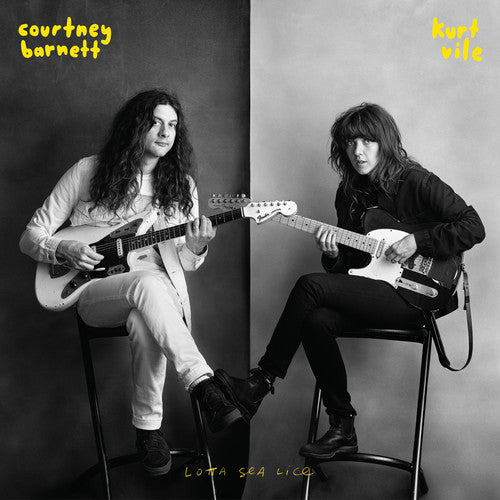 the album cover for Kurt Vile - Lotta Sea Lice [LP]