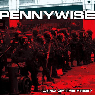 the album cover for Pennywise - Land of the Free