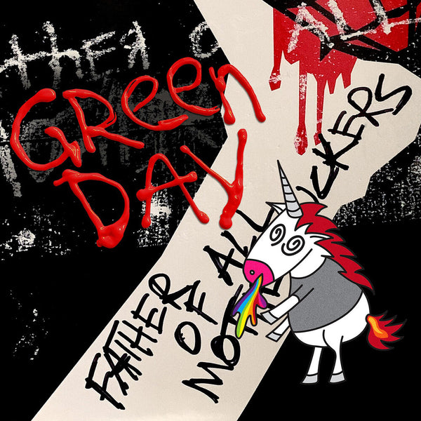 the album cover for Green Day - Father of All… [LP]