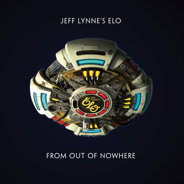 the album cover for Jeff Lynne's ELO - From Out Of Nowhere [LP]
