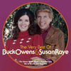 the album cover for Buck Owens / Raye,Susan - Best of Owens & Raye