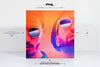 the album cover for PNL - Dans La Legende