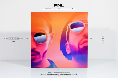the album cover for PNL - Dans La Legende