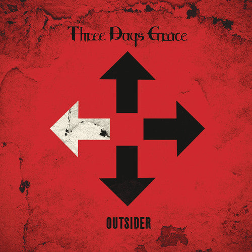 the album cover for Three Days Grace - Outsider [LP]