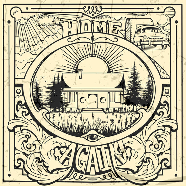 the album cover for Copper Tones - Home Again