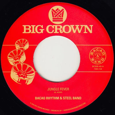 the album cover for Bacao Rhythm & Steel Band - Jungle Fever / Tender Trap