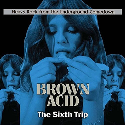 the album cover for Brown Acid - The Sixth Trip / Various - Brown Acid - The Sixth Trip / Various