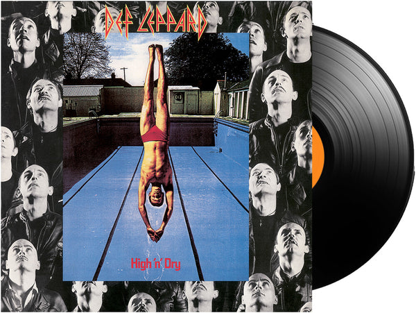 the album cover for Def Leppard - High ‘N’ Dry: Remastered [Limited Edition LP]