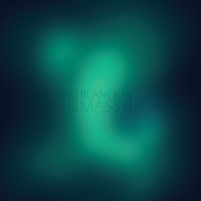 the album cover for Blanck Mass - Blanck Mass (Color Vinyl) [Clear Vinyl]