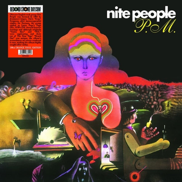 the album cover for Nite People - P.M. [Record Store Day]