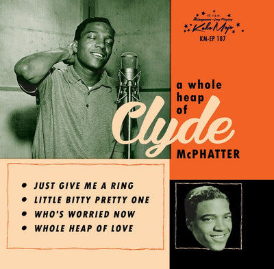 the album cover for Clyde McPhatter - Whole Heap
