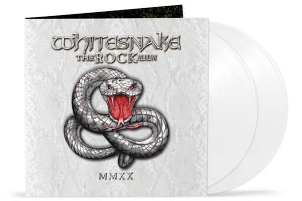the album cover for Whitesnake - The Rock Album [White 2LP]