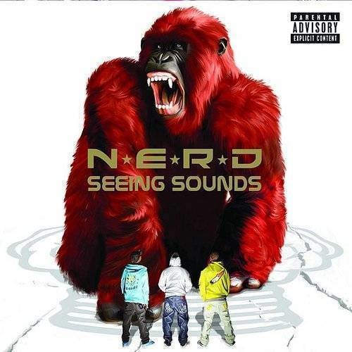 the album cover for N.E.R.D - Seeing Sounds [LP]
