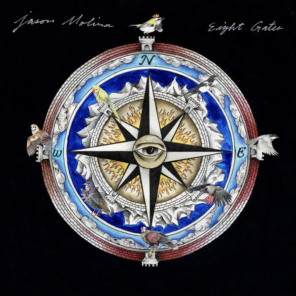 the album cover for Jason Molina - Eight Gates [LP]