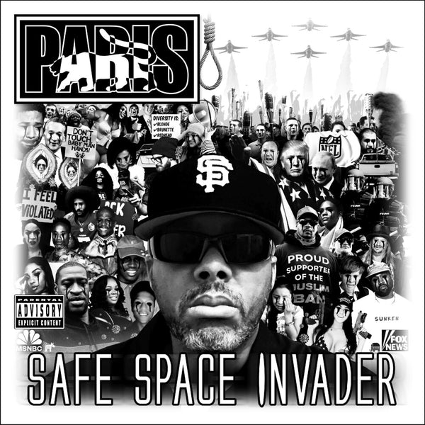the album cover for Paris - Safe Space Invader [LP]