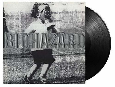 the album cover for Biohazard - State Of The World Address