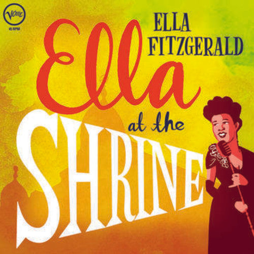 the album cover for Ella Fitzgerald - Ella at the Shrine