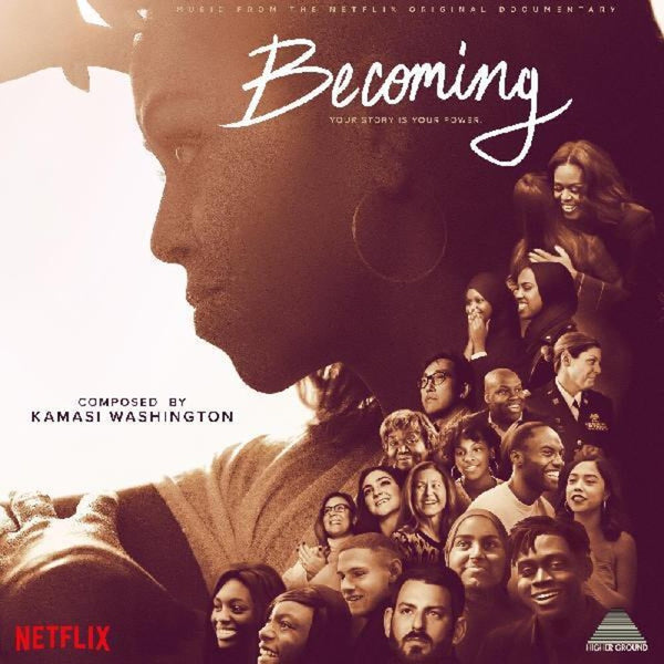 the album cover for Kamasi Washington - Becoming (Music from the Netflix Original Documentary) [LP]
