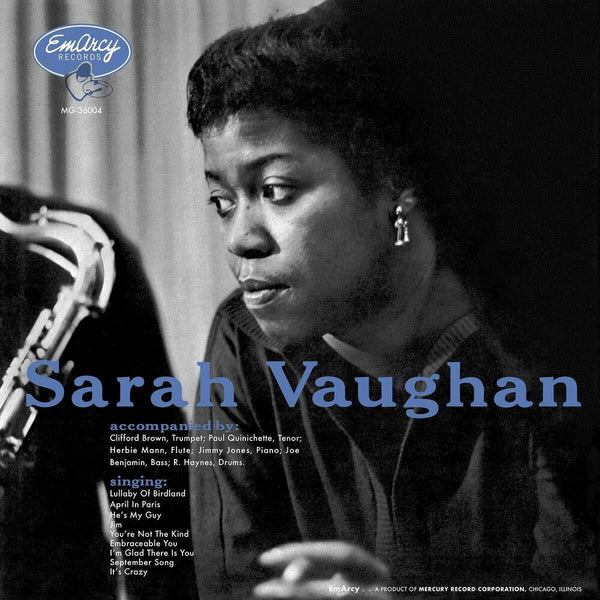 the album cover for Sarah Vaughan - Sarah Vaughan (Verve Acoustic Sounds Series) [LP] 