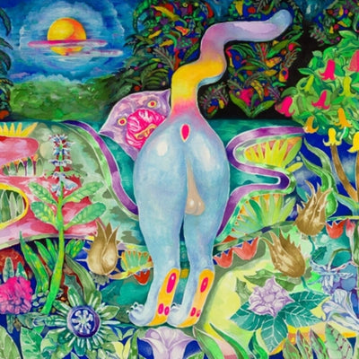 the album cover for Osees - Panther Rotate [LP]