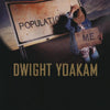 the album cover for Dwight Yoakam - Population: Me [Limited Edition Blue LP]