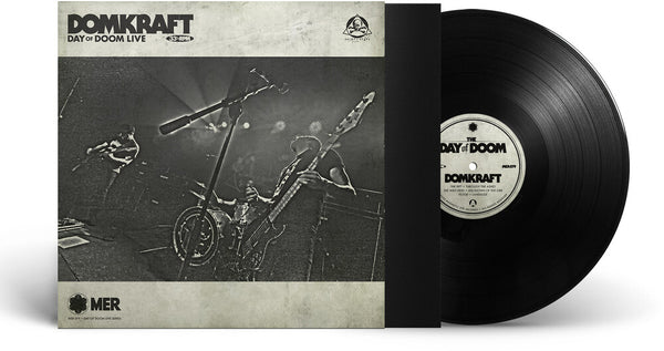 the album cover for Domkraft - Day Of Doom Live