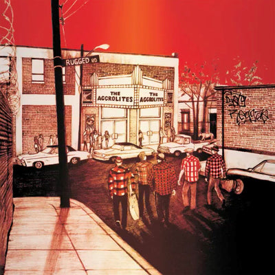 the album cover for Aggrolites - Rugged Road
