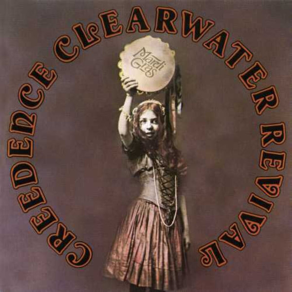 the album cover for Creedence Clearwater Revival - Mardi Gras
