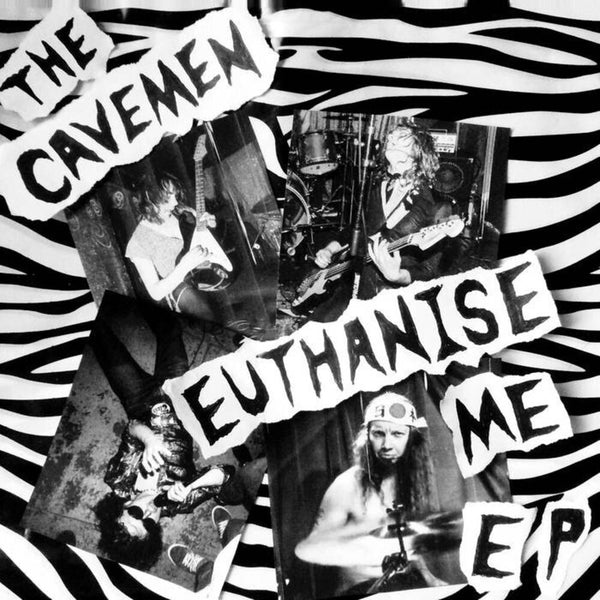 the album cover for Cavemen - Euthanise Me