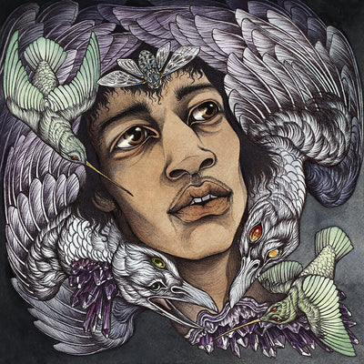 the album cover for Best Of James Marshall Hendrix Redux / Various - Best of James Marshall Hendrix (Redux) / Various (Light Green Vinyl)