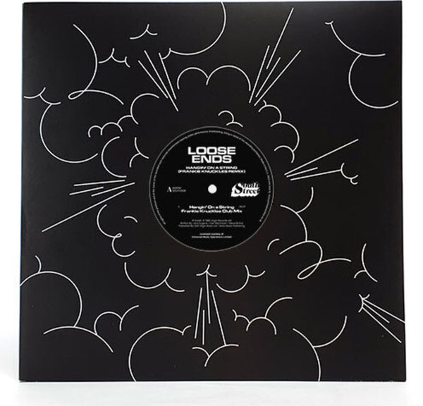 the album cover for Loose Ends - Hangin' On A String (Frankie Knuckles Remix)
