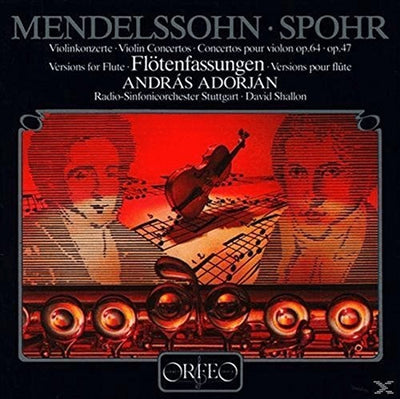 the album cover for Adorjan / Shallon - Flotenfassung