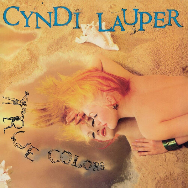 the album cover for Cyndi Lauper - True Colors [180-Gram Black Vinyl]