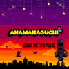 the album cover for Anamanaguchi - Dawn Metropolis (Orange/Maroon/Purple Vinyl)