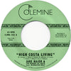 the album cover for Jake Najor Feat Mixmaster Wolf - High Costa Living / Grab A Soda