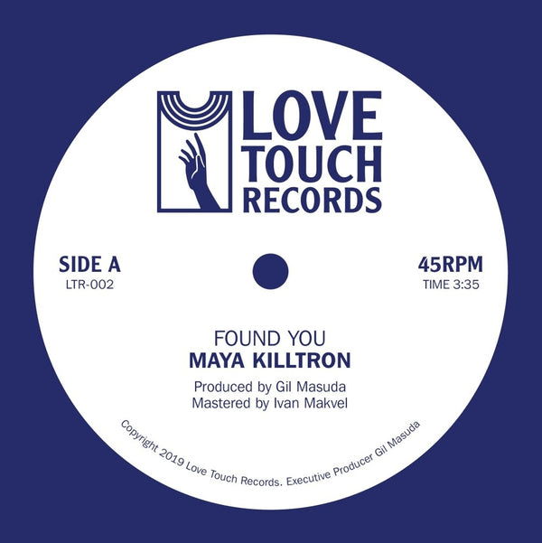 the album cover for Maya Killtron - Found You