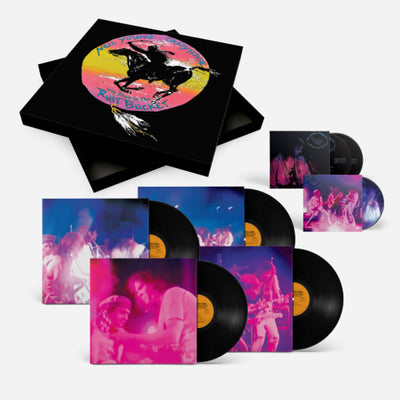 the album cover for Neil Young with Crazy Horse - Way Down In The Rust Bucket [Deluxe Box Set]
