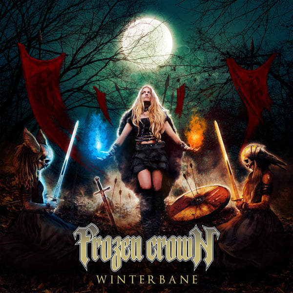 the album cover for Frozen Crown - Winterbane
