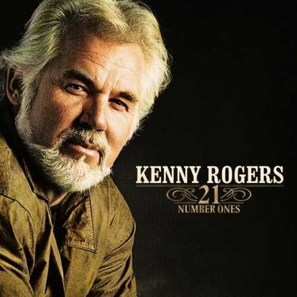 the album cover for Kenny Rogers - 21 Number Ones [2LP]