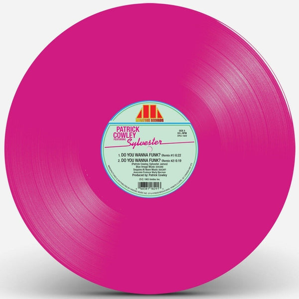the album cover for Patrick Cowley - Do You Wanna Funk (Can)