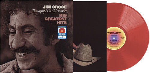 Jim Croce - Photographs & Memories [Colored Vinyl] (Red) - Pale Blue Dot Records