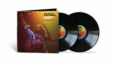 the album cover for Bob Marley& Wailers - Live At The Rainbow: 4th June 1977