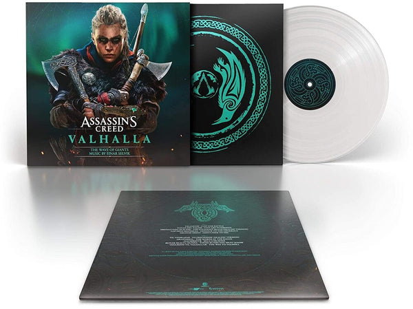 the album cover for Einar Selvik - Assassin's Creed Valhalla: The Wave of Giants [Opaque White LP]