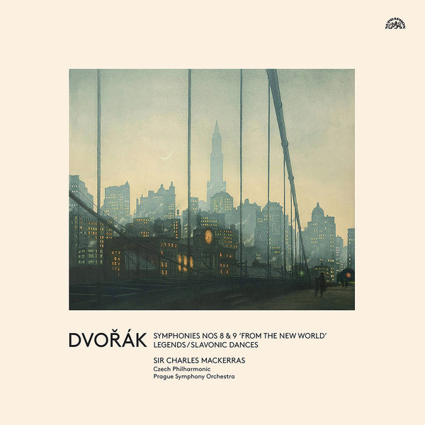 the album cover for Dvorak / Czech Philharmonic / Prague Symphony Orch - Symphonies 8 & 9 Legends & Slavonic Dances (3pk)