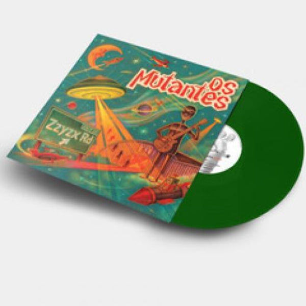 the album cover for Os Mutantes - Zzyzx (Olive Green Vinyl) [Colored Vinyl] (Grn)