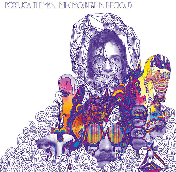 the album cover for Portugal. The Man - In The Mountain In The Cloud